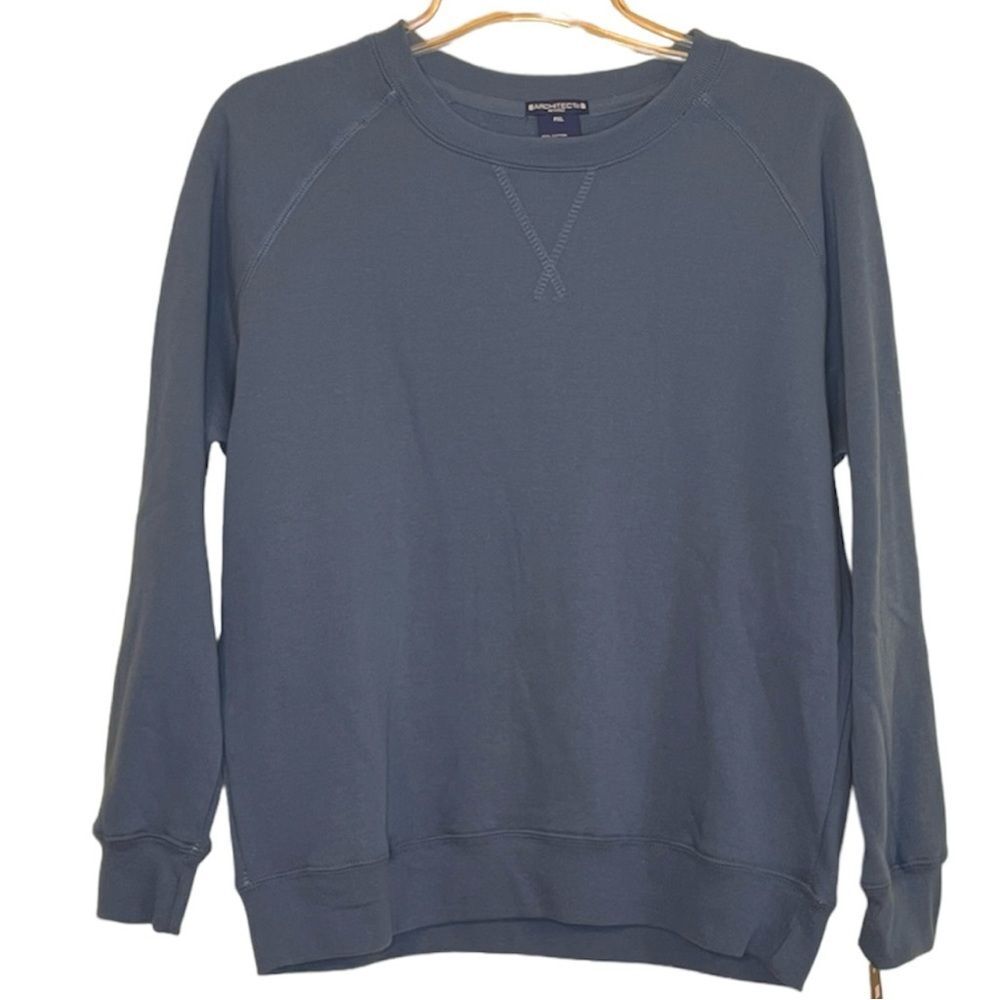 Architect - Petites, PXL, Blue Sweatshirt, NWT
